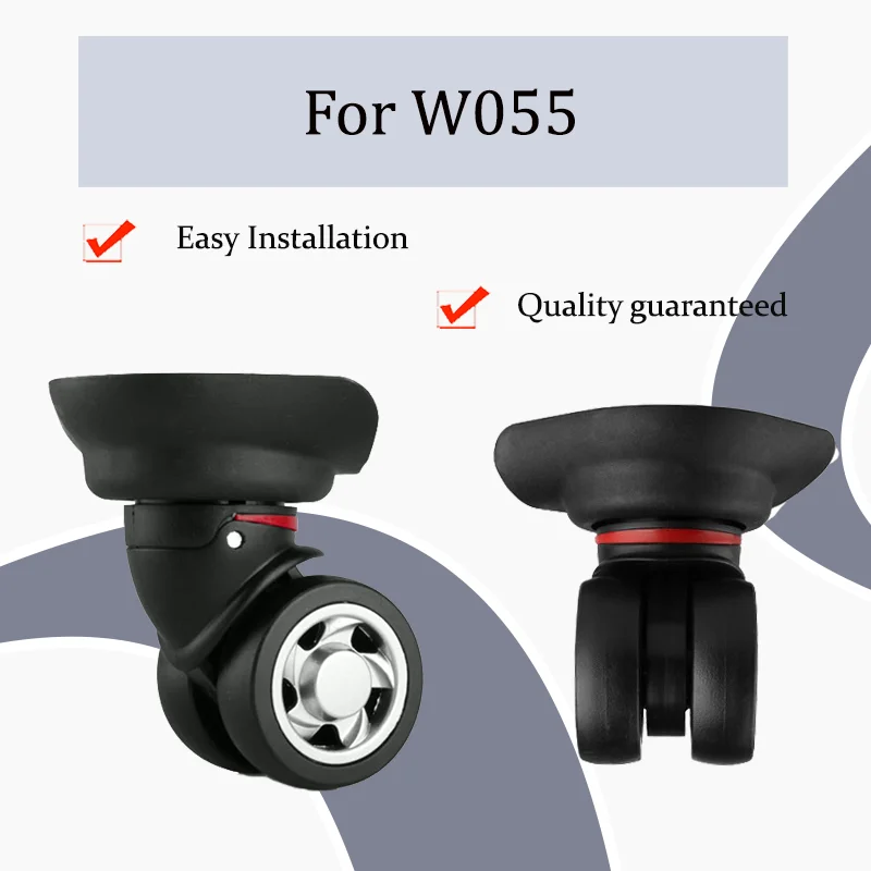 

For W055 Heavy-Duty Luggage Wheel Assembly—200kg Load Capacity, Anti-Detachment Universal Fit For Suitcases and Luggage