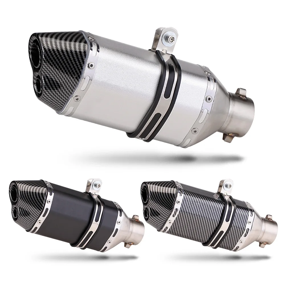 Modificación del tubo de escape de motocicleta Versión de carreras Acero inoxidable para Kehai 321R Spring 250SR Ninja 400 Commuting Alta temperatura...