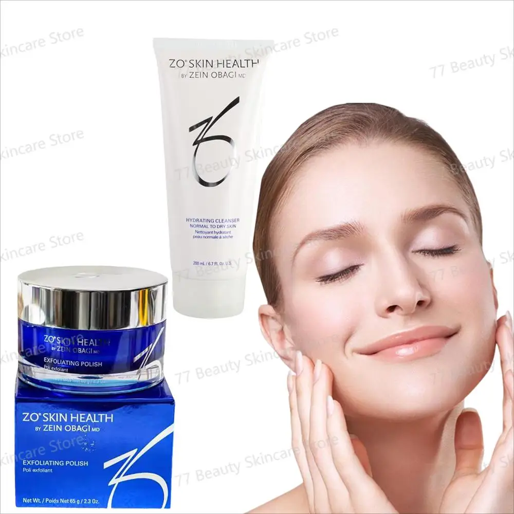 Zo Skin Scrub Cream Gentle Exfoliation Deep Cleansing Brightens Skin Tone Promotes Blood Circulation Moisturizing Repairing