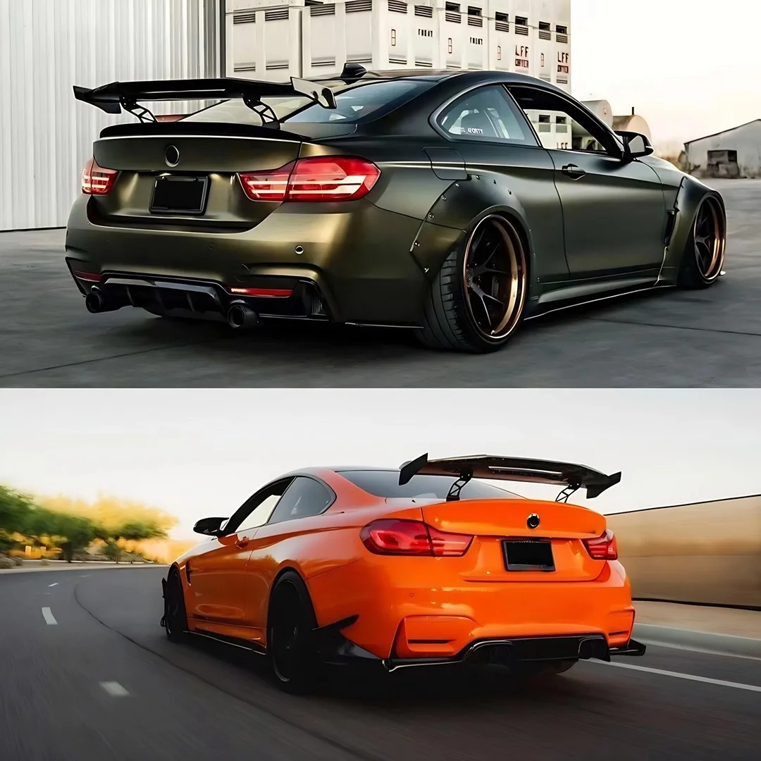 Universal Sedan Cars 125cm Fit Mostly Vehicle MAD Style Racing Rear Trunk Lip Spoiler Wing Tuning Accessories Body Kit Styling