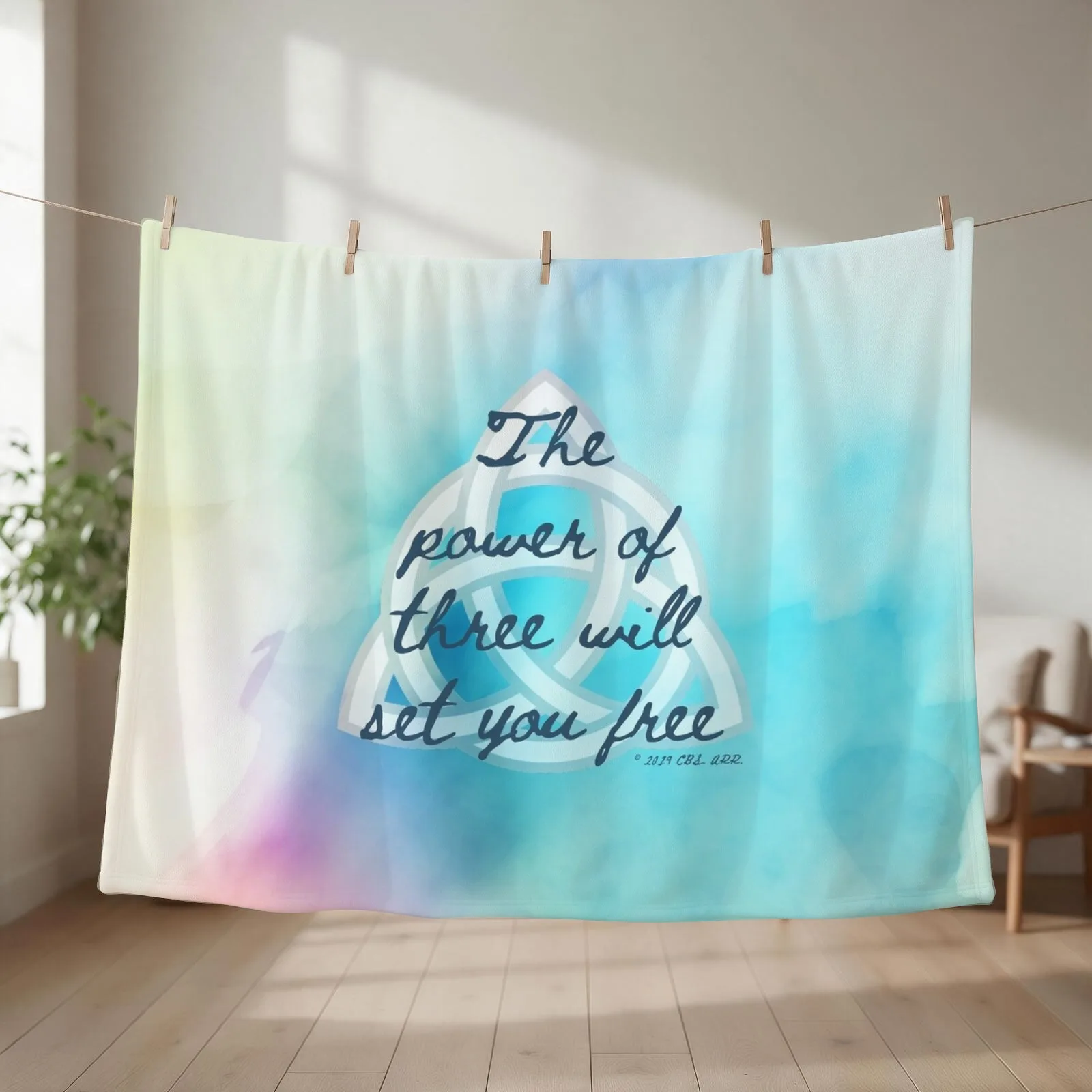 Charmed - The Power of Three Throw Blanket couch cozy soft plush fuzzy picnic outdoor blanket