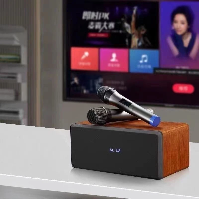 

Wireless microphone k song, home ktv audio set, connected TV, singing, karaoke all-in-one machine, home, small