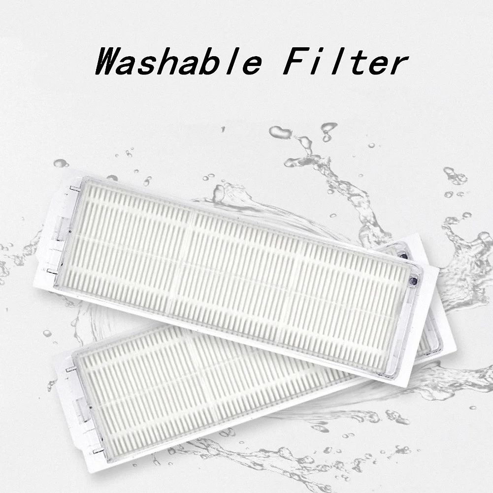 

ABKR-Washable Hepa Air Filters For Xiaomi Mijia Mi Robot Vacuum Mop-P Pro STYTJ02YM Cleaning Robot Accessories STYTJO2M