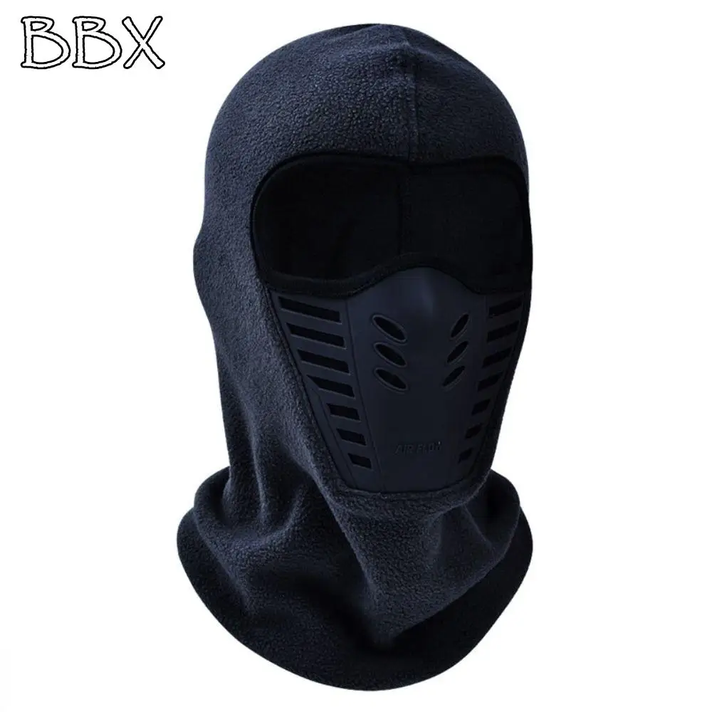 

Thickened Skiing Riding Masked Cap Windproof Dustproof Fleece Thermal Neck Keep Warm Face Protection Motorcycle Mask