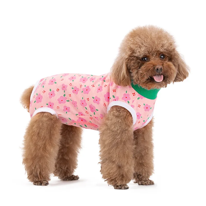 Thin Spring Summer Dog Belly Band, Lightweight Belly Protector for Poodles & Female Dogs, Post-Spay & Nursing Recovery Vest