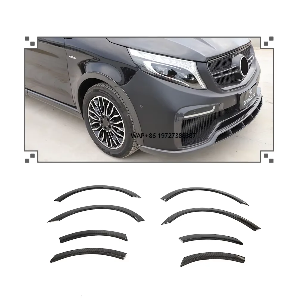 

Auto Modification Carbon Fiber Car Wheel Arch Fender for Vito W447 V220D 2015-2019