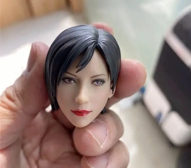 In Stock 1/6 Scale Collectible Ada Wong Head Sculpt Carved Strabismus Eye/Direct Eye Model for 12 inches Body