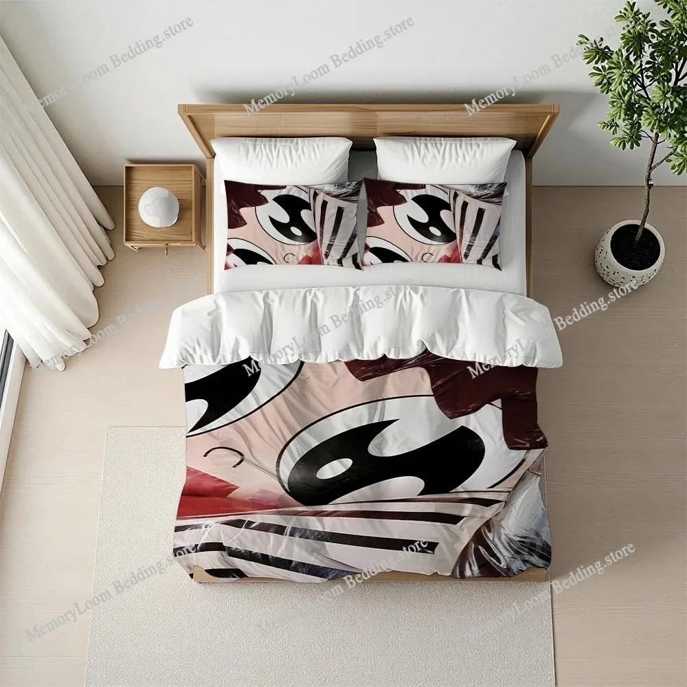 

Singer P-Porter Robinson Smile D Duvet Cover Set Bedding Soft Laundry Cotton Bed Four Seasons Student Dormitory Home Textile
