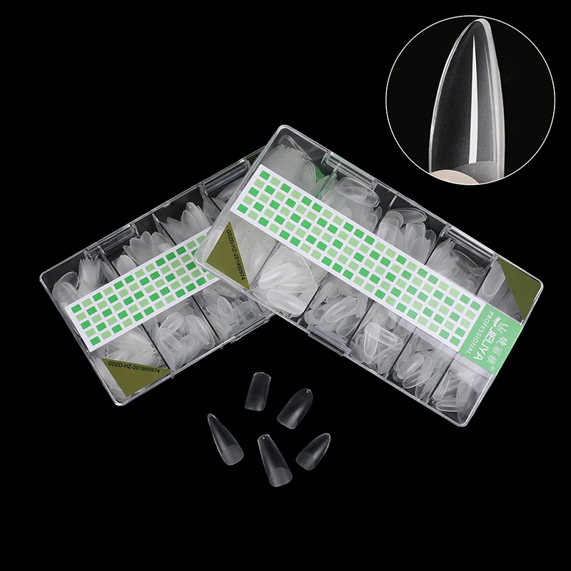 【WHB43】500Pcs/Box Nail Extension Tips False Full Tips Nails DIY Nail Art Fake Nail Tips Nail Polish Manicure Tool