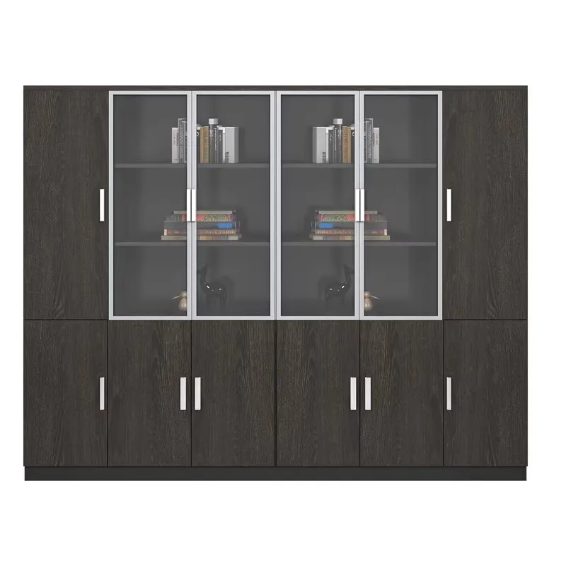 Classeur, armoire de bureau, documents simples et modernes, bureau du patron de bureau, bibliothèque assortie