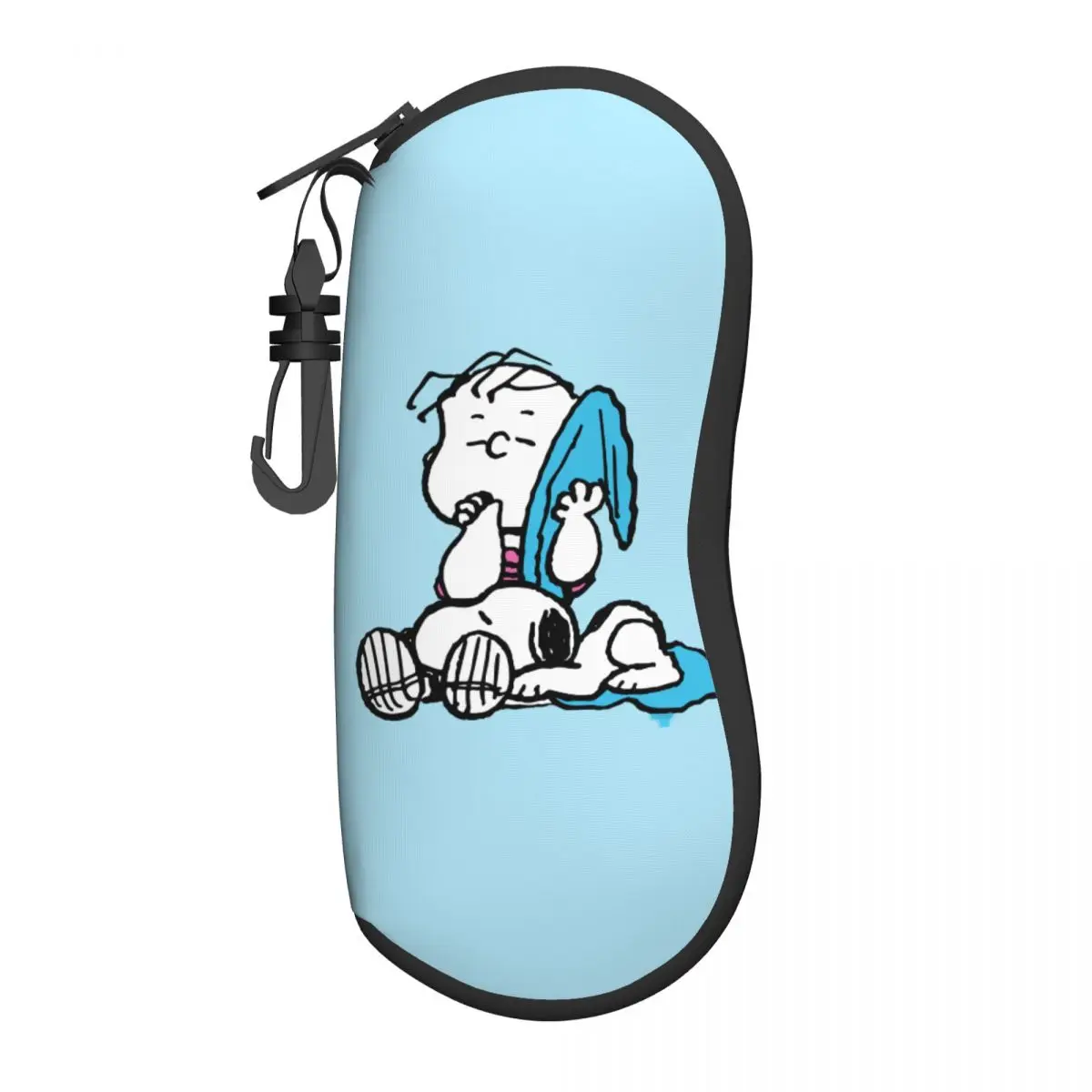 Valentine's Day Linus & Snoopy Glasses Case Unisex Anti-Fall Glasses Storage Box Ins Eyewear Container