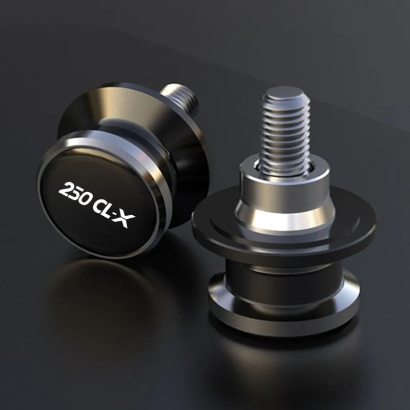 FOR CFMOTO CF MOTO 250CLX 250 CLX 2023 2024 2025 2026 8MM / 10MM Motorcycle Accessories Aluminum Swingarm Sliders Spools Screw