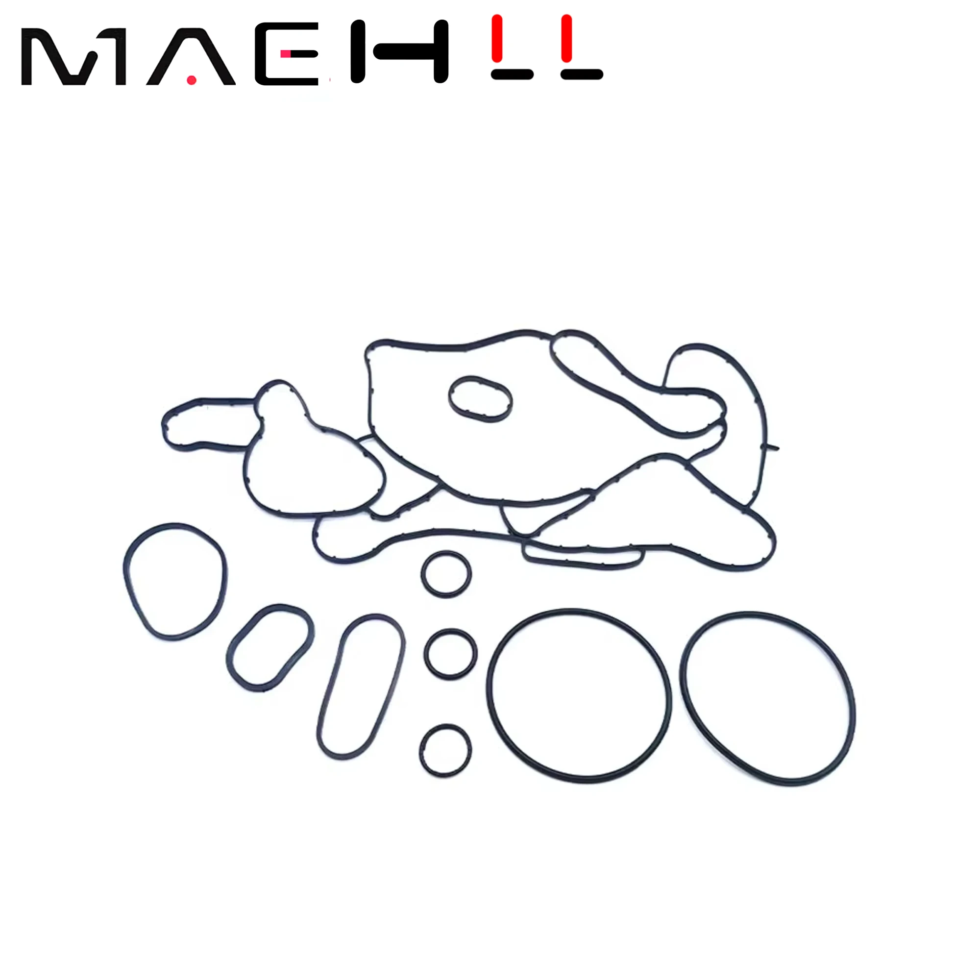 FOR LAND ROVER DISCOVERY SPORT Diesel 3.6L 2006-2012 turbocharged model Oil radiator gasket set OEM LR002340,LR002342,LR002338