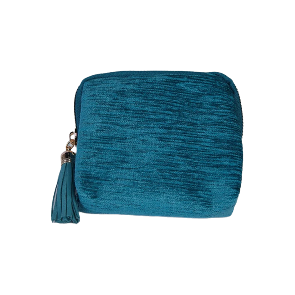 

Elegant Exquisite Jewelry Storage Bag Ring Pendant Bracelet Tassel Zipper Jewelry Bag Portable Large Size Jewelry Organizer Gift