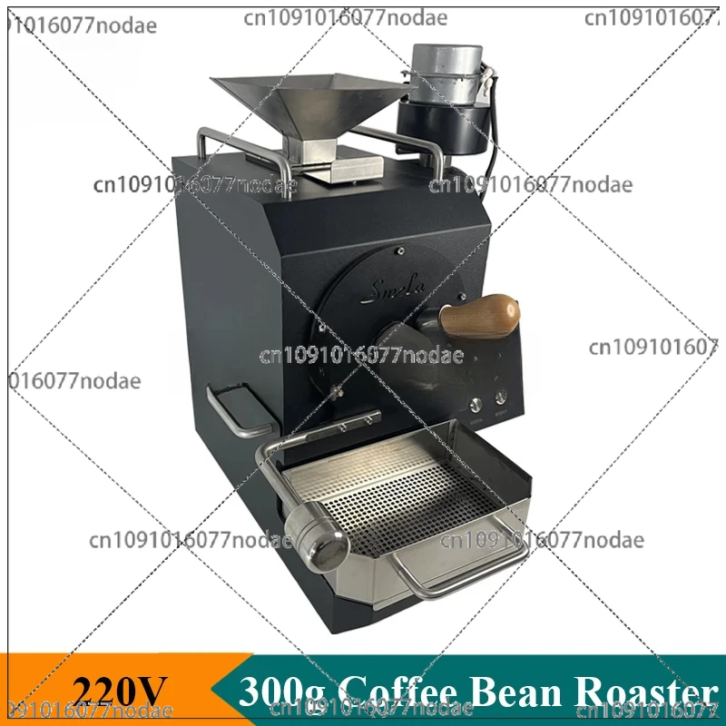 

Professional Rotating Drum Roaster, Small Stainless Steel Coffee Bean Roasting, Heating, 300g