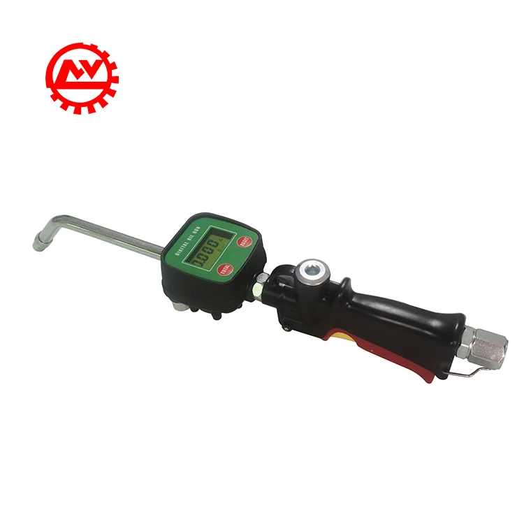 Pneumatic High Pressure Engine Lube Motor Oil Dispenser High Accuracy Electronic Digital Flow Meter  37713X