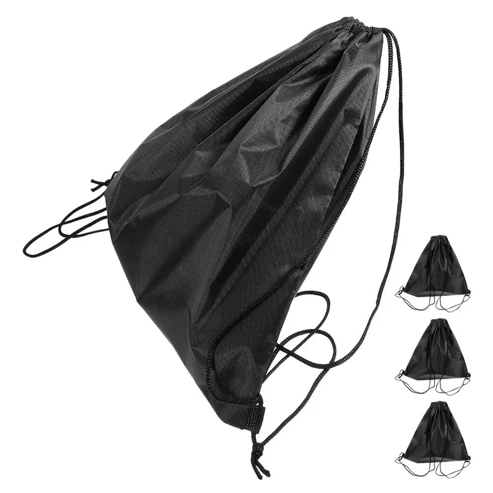 4Pcs Sports Bags Oxford Cloth Drawstring Backpack Gym Sack Large Capacity Motorcycle Basketball Soccer Tennis