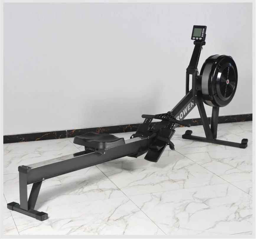Máquina de remo de gimnasio de equipo de gimnasio de remodelación de aire comercial casera plegable a precio de fábrica