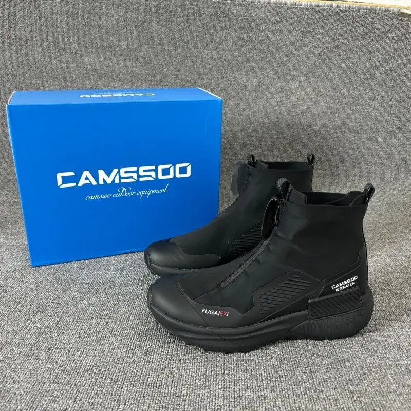 Classic Brand Comfortable Mid-Top Trekking Sneakers Designer Zip Outdoor Hiking Shoe Unisex Top Quality Mountain Climbing Boots