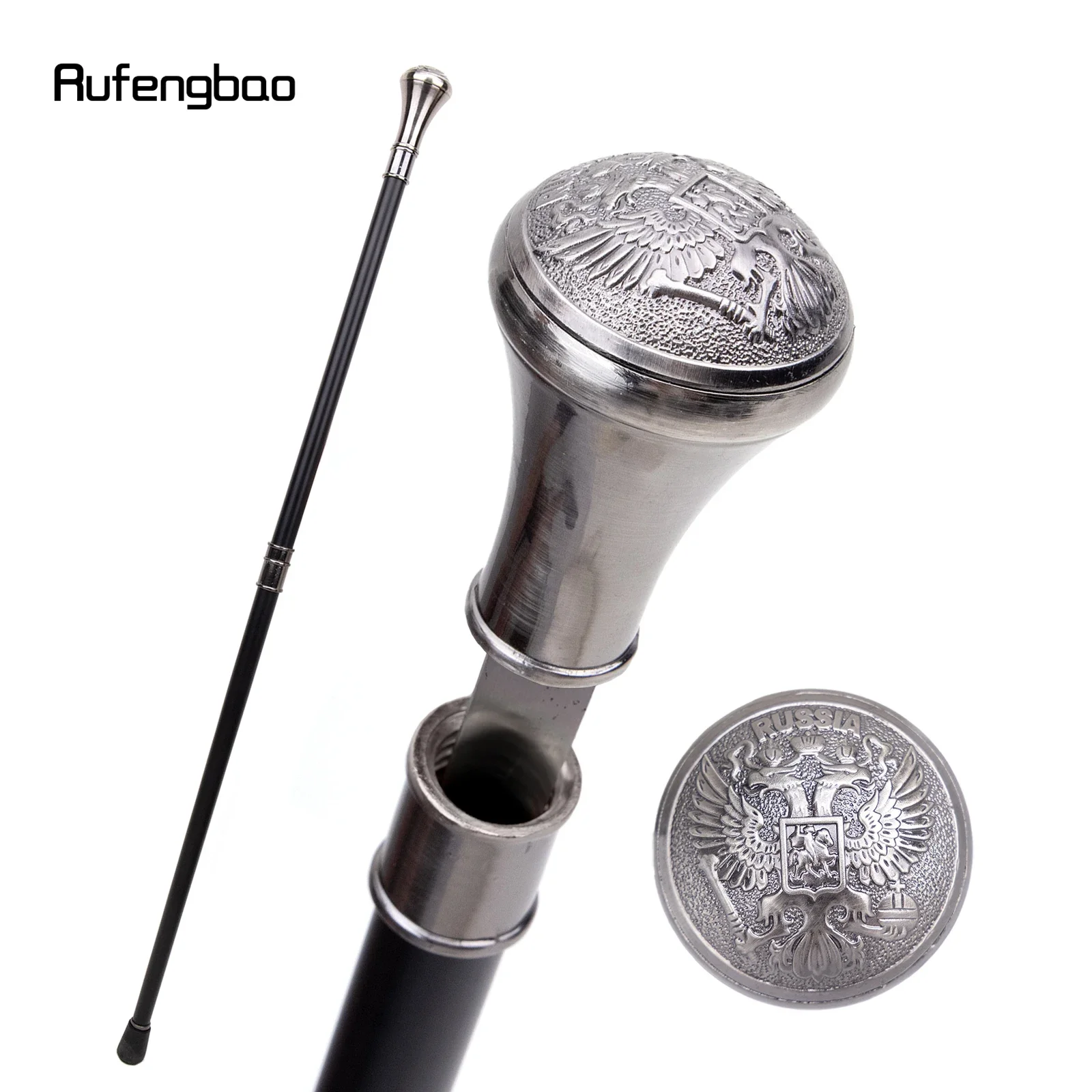 الروسية برأسين النسر الطوطم الإغاثة عصا للمشي موضة قصب لوحة تأثيري كروسيير أداء المرحلة قصب 93 سنتيمتر