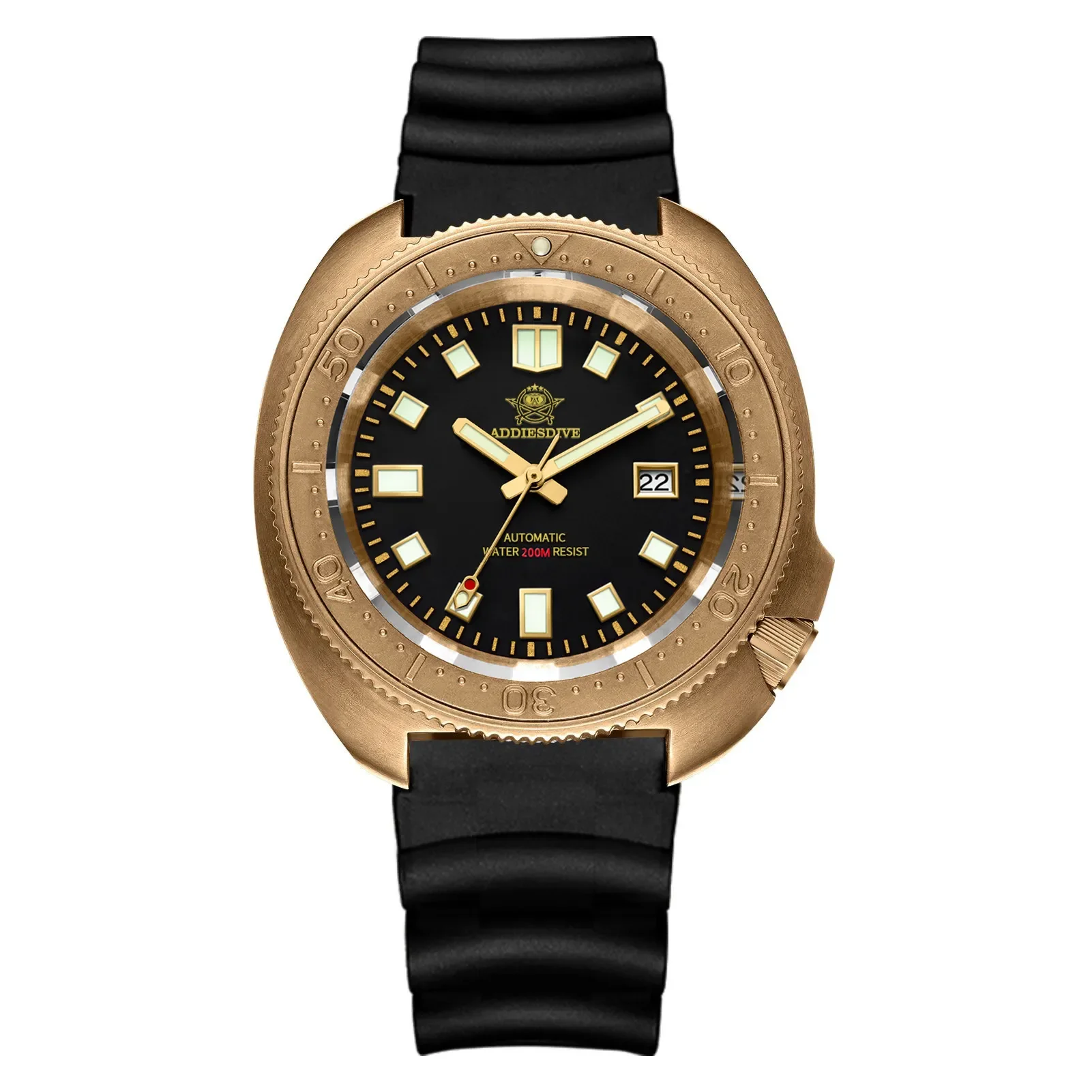 04 watch men's fully automatic mechanical Seiko NH35 caliber bronze high-end watch