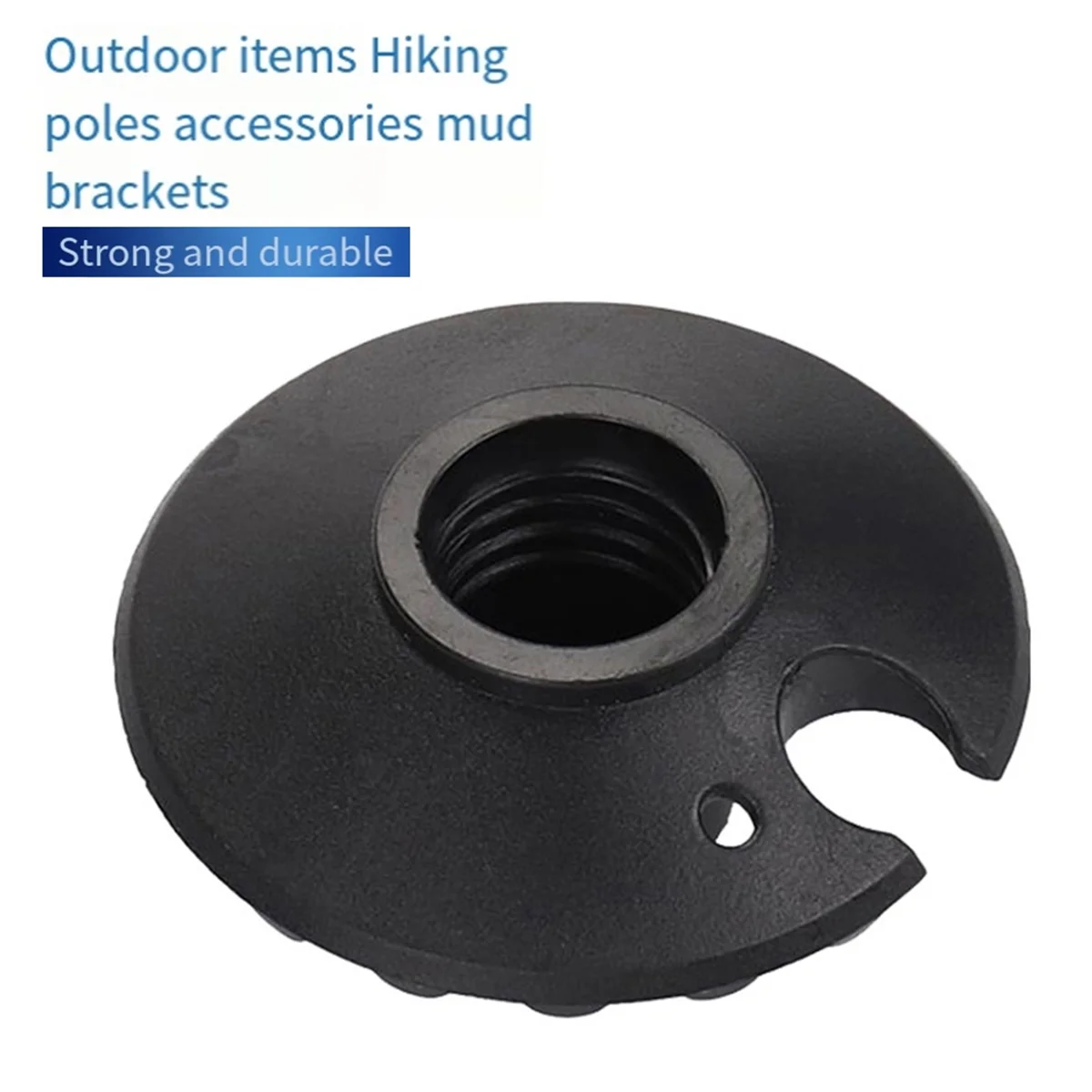 A03R 20Pcs Trekking Pole Mud Pad Hiking Accessories Ski Pole Basket Trekking Poles Anti-Skid Basket Walking Pole