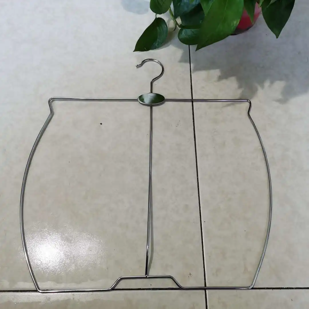 

Universal Mannequin Round Hook Rack Metal Trouser Ring Female Underwear Hanger Clothes Store Display Boxer Pants