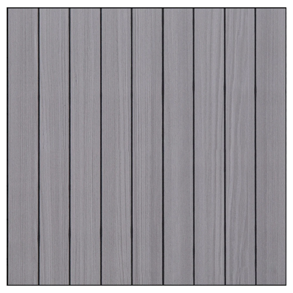 Modern 40x40cm Peel Off Slat Wall Panels PVC ABS Decorative Acoustic Decals for Bedroom Living Room Interior Use