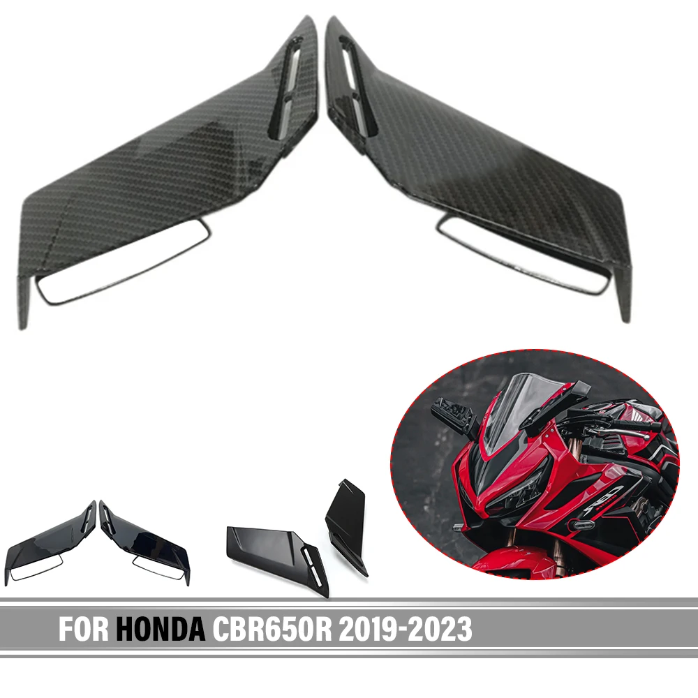 

For Honda CBR650R CBR 650 R 2019 2020 2021 2022 2023 Motorcycle Mirror Modified Wind Wing Rearview Side Rearview Mirrors