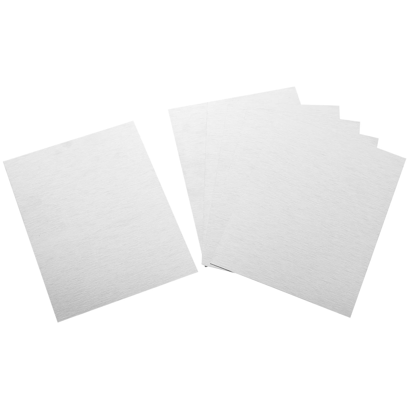 6 Pcs Sublimation Blank Aluminum Sheet Simulation Photo Sign Picture Frames Metal