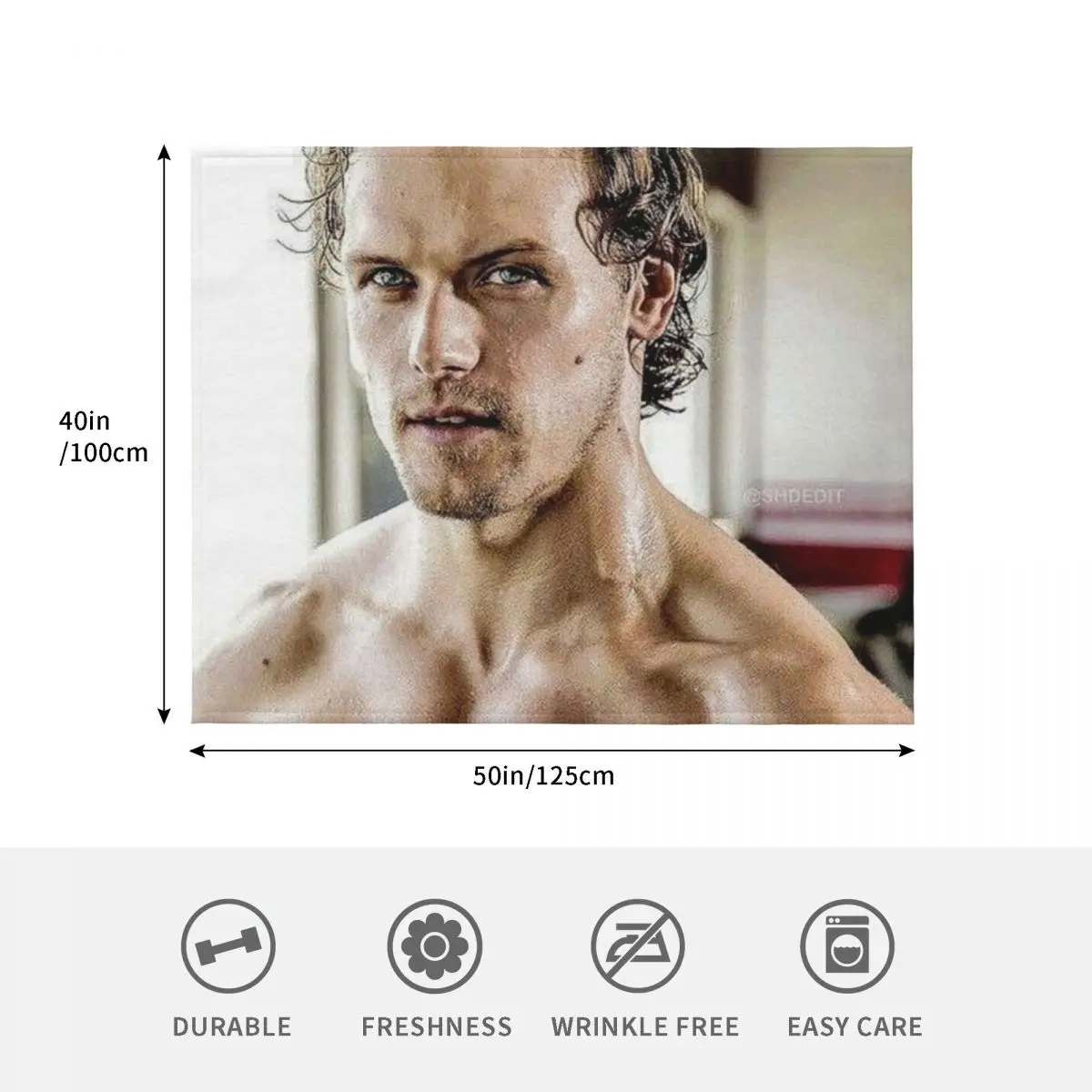 بطانية رمي سام هيوغان للأطفال بطانيات فاخرة مصممة لبطانيات الأرائك #4