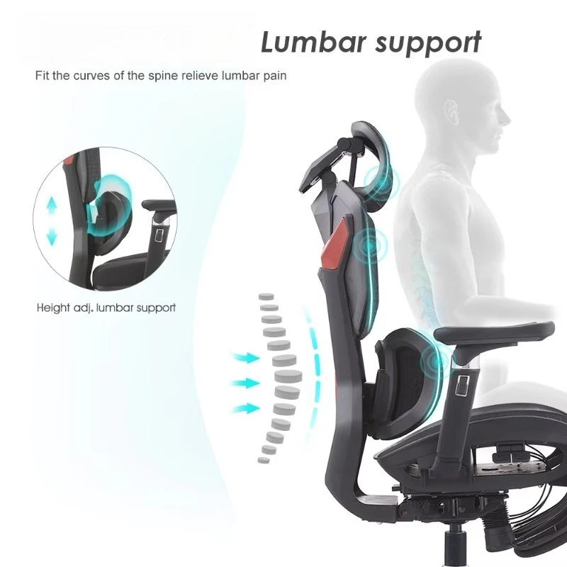 Computer Gaming Office Chair PC Gamer Racing Style Ergonomic Comfortable Swivel Chair Racing Games Chair