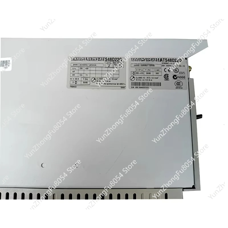 محرك غير متزامن 48 21A 230 إلى 415V 4 إلى 18.5kW للمبتدئين الناعم ATS48D22Q #5