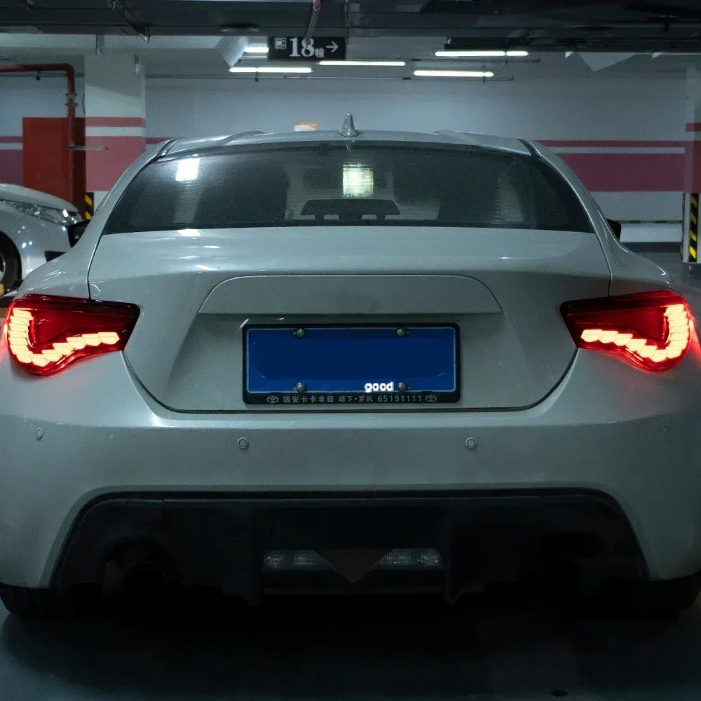 

Для Toyota Gt86 Subaru Brz 2012-2020 светодиодные автоматические задние фонари в сборе, обновление в масштабе дракона, стиль, автомобильные задние фонари, аксессуары
