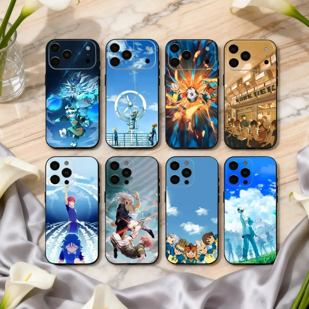 

I-Inazuma G-Game E-Eleven-N Phone Case Silicone Soft For IPhone 17pro 16 15 14 13 12 11 X XR Plus Pro Max Plus