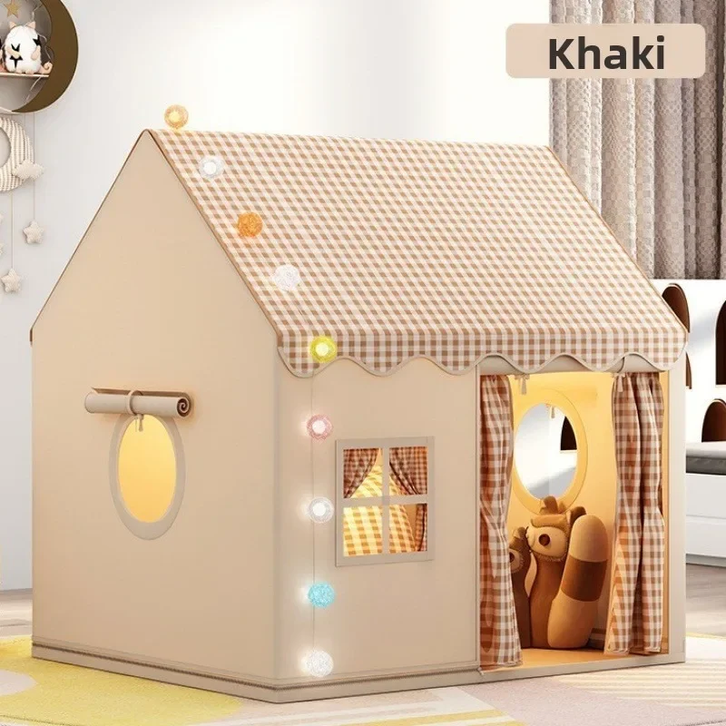 Indoor Kids Tent Playhouse Unisex Princess Themed Small House Toy Cottage Indoor Children's Tent Game House Game Toy House