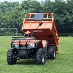 BASHAN สี่ล้อข้ามประเทศรถจักรยานยนต์ภูเขาไฟฟ้าเริ่มต้น 2WD 4WD All Terrain ATV Farmer Vehicle