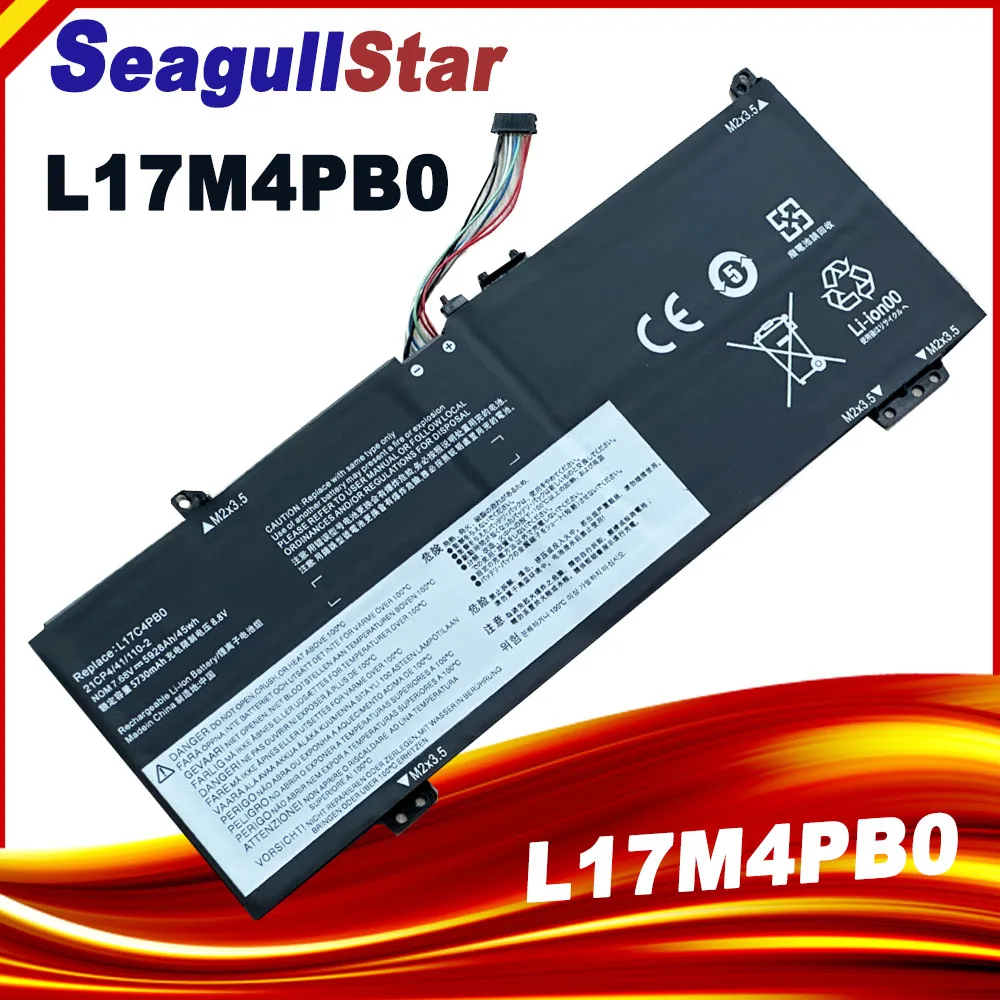 

L17C4PB0 L17M4PB0 L17C4PB2 Battery For Lenovo Xiaoxin Air 14ARR 15ARR for Ideapad 530S 14IKB 15IKB for Yoga 530 Flex 6