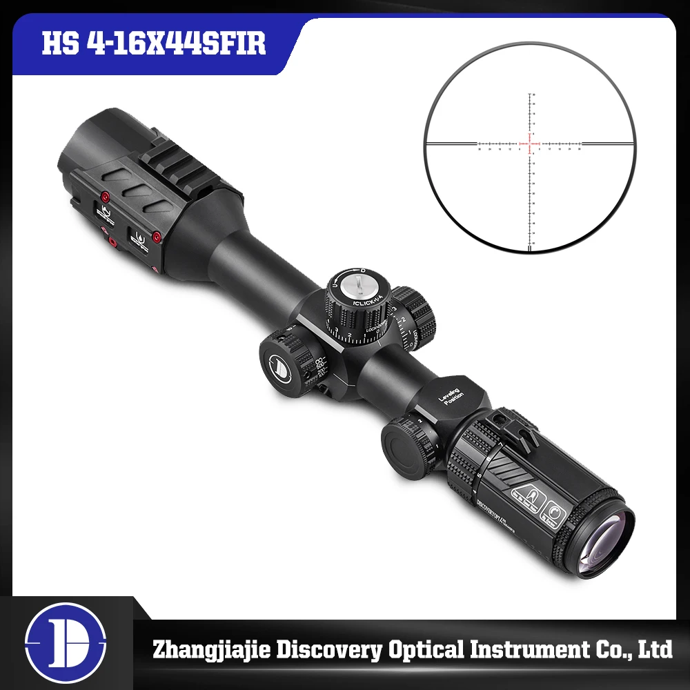 

New Discovery Shockproof HS 4-16 Rifle Scope First Focal Plane Illuminated