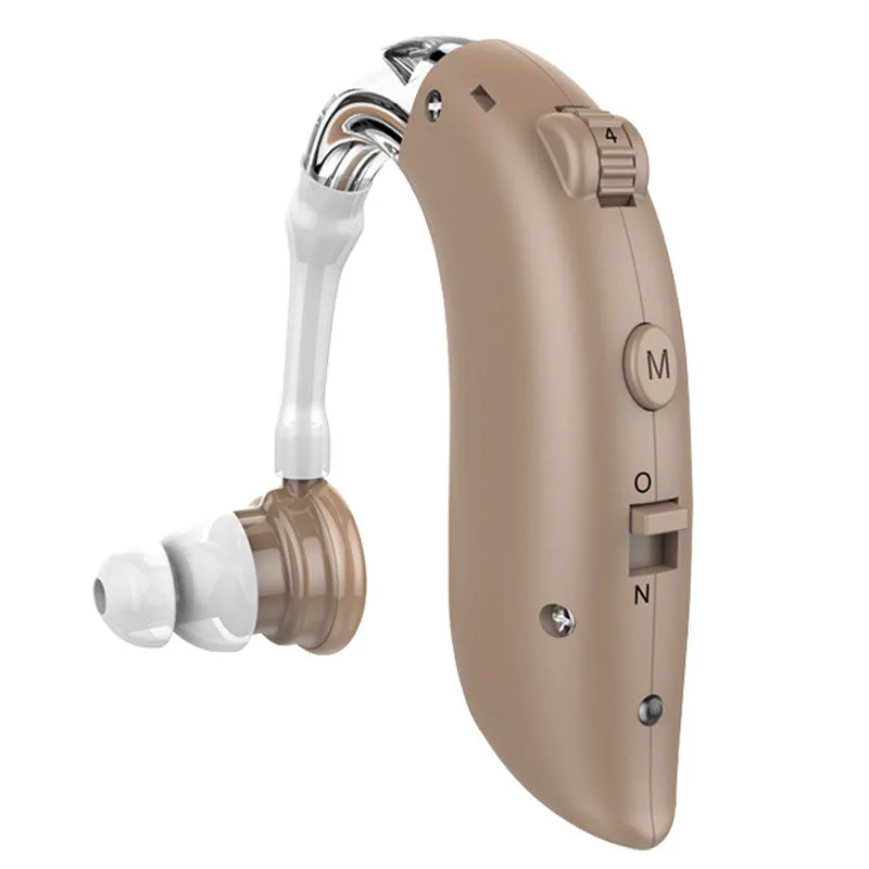 In Ear Noise Cancelling Hearing Aid Offering Rechargeability and Adjustable Volume Control for Optimal Comfort