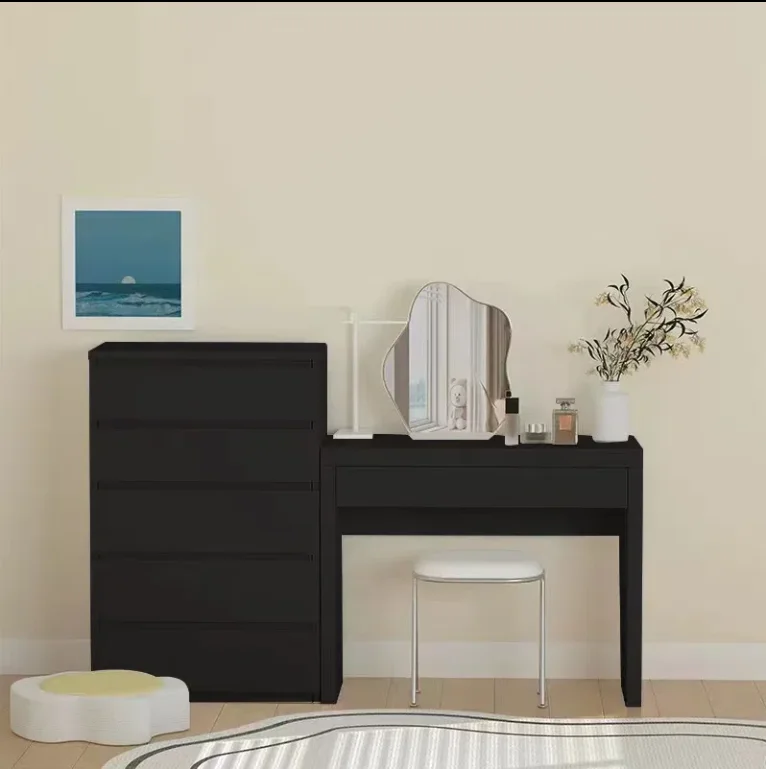 

%a forModern Simple Dressing Table Bedroom Makeup Table with Mirror and Chair*