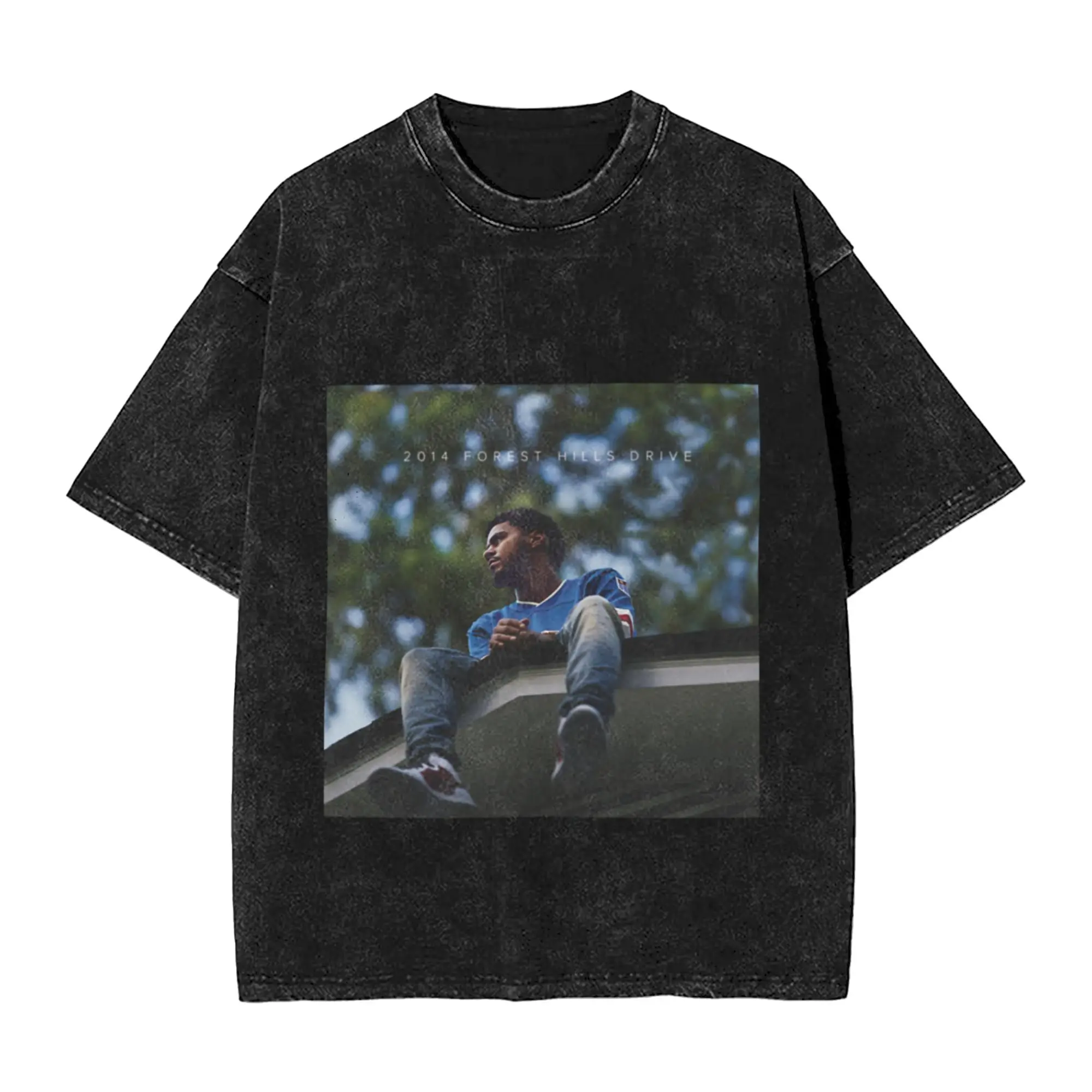 2014 Forest Hills Drive j cole Unique Cool A T-Shirt Oversized Short Sleeve Cotton Tees Tops