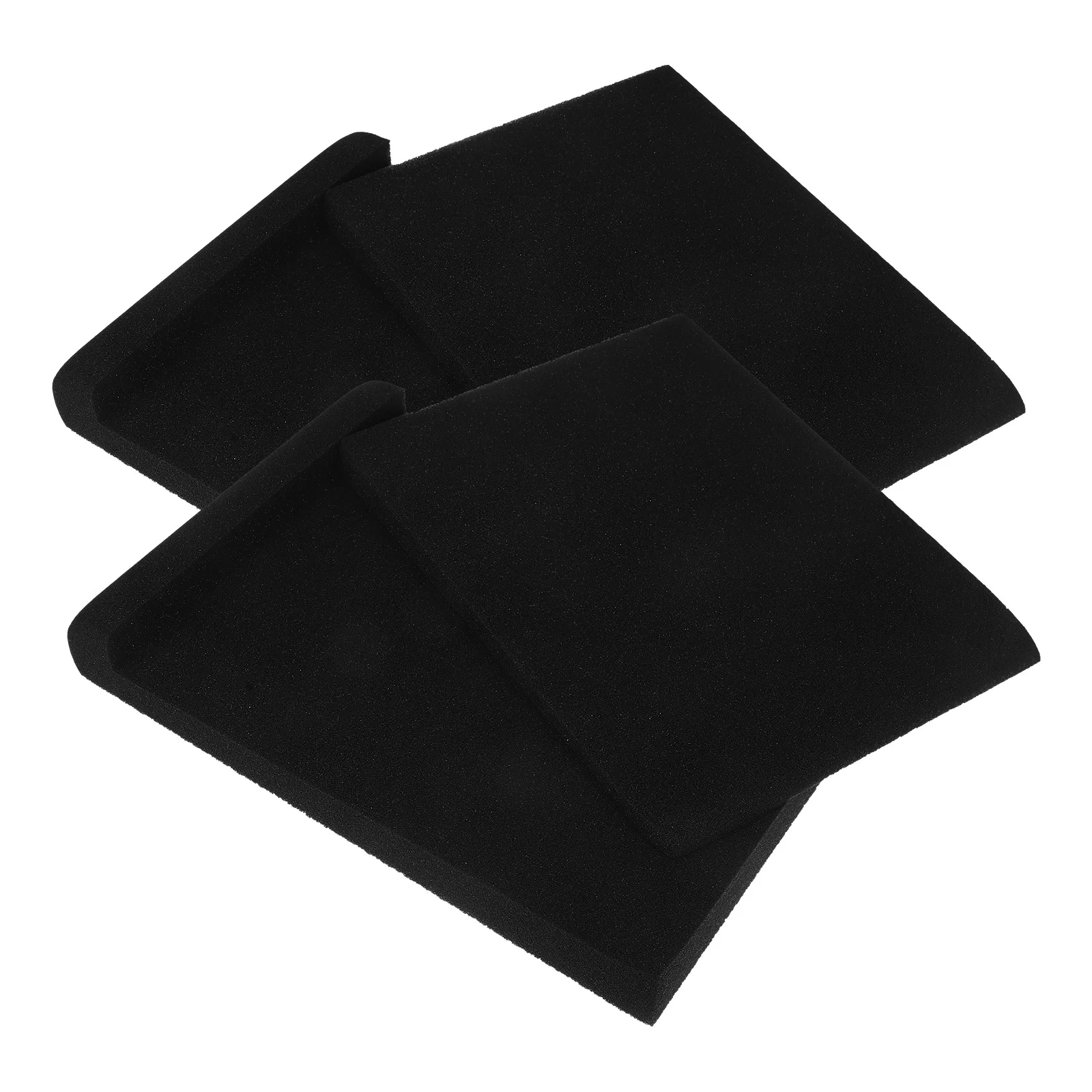 

2Pcs Speaker Isolation Pads Lightweight Foam Audio Frequency Free-Flow Natural Bass Clarity Home Office Speaker Isolation Pad