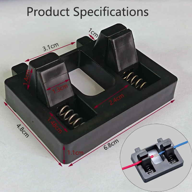 Wire Welding Fixture Adjustable Elasticity Bracket Welding Table Clamp For Motherboard Soldering Welding Locator Soldering Tool