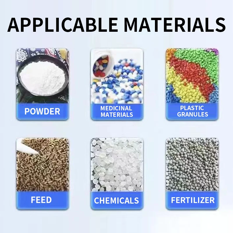 10L-5KG الكهربائية عالية الكفاءة خلاط آلة خلط المسحوق الجاف للأغذية الفولاذ المقاوم للصدأ معدات خلط المواد الكيميائية