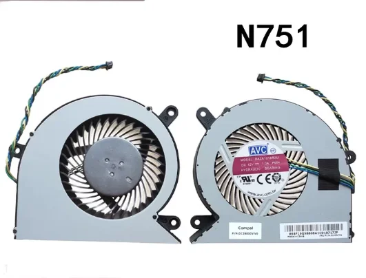 All-in-One Cooling Fan BUC1012MD-00 BAZA1018R2U DC12V for Lenovo Ideacentre A540-27ICB A540-24ICB A540-24API FRU PN:01MN751