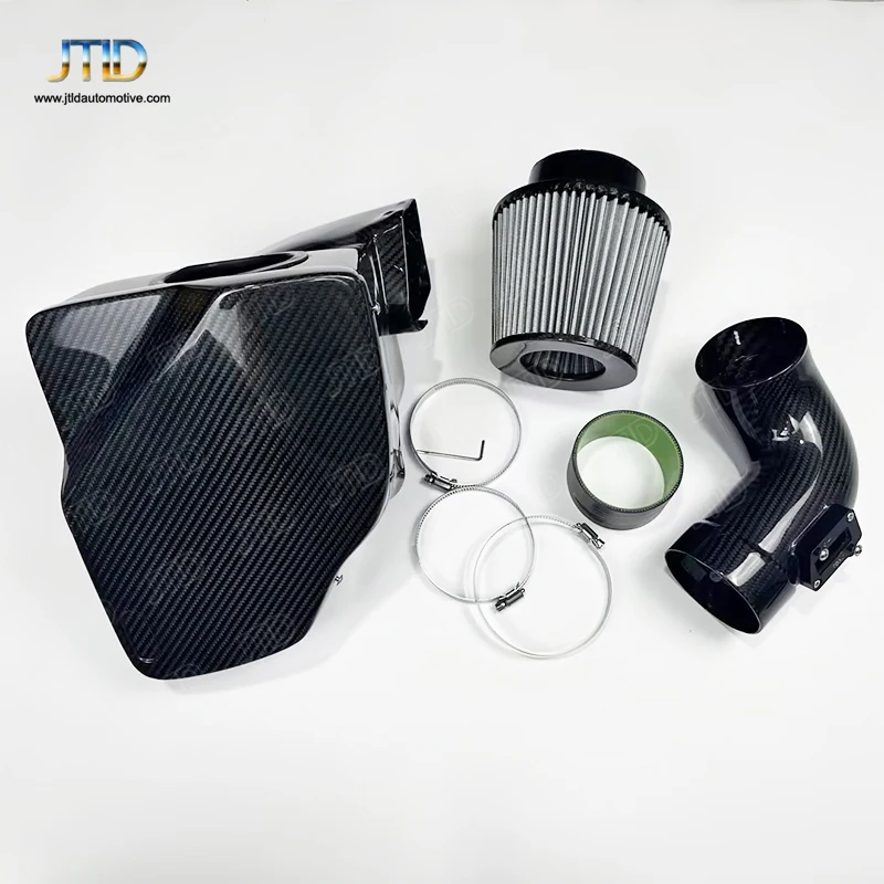 High Performance JTLD Ungrade Dry Carbon Fiber Cold Air Intake System with Filter for BMW G30 B48 2.0T 530i