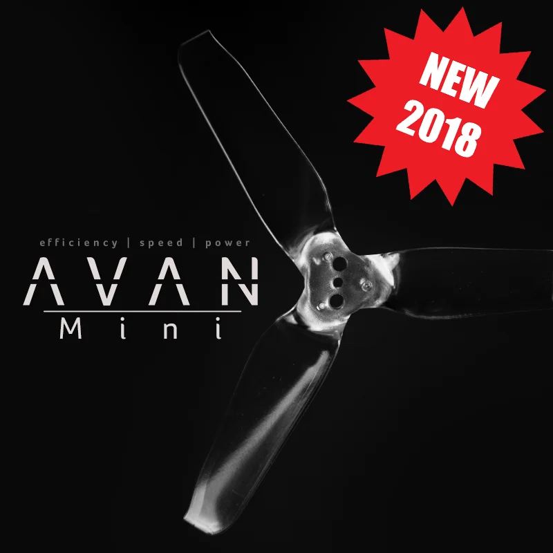 Hot Selling EMAX AVAN Mini 3‑Inch 3‑Blade Propeller Matched For RS1106 4500KV Motor FPV Quadcopter Model Repair & Upgrade