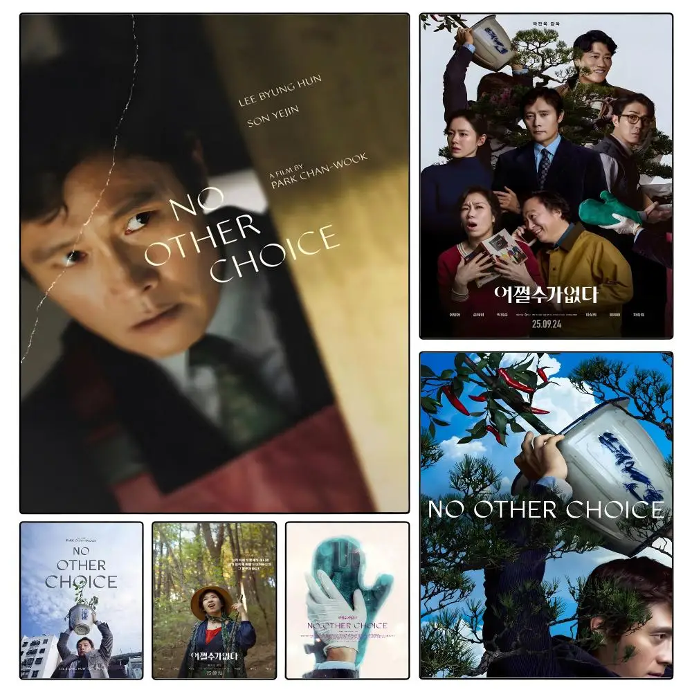 movie No Other Choice Poster Poster Waterproof HD Unframed Self‑Stick Decor Wall Art for Home Room Decoration Gift