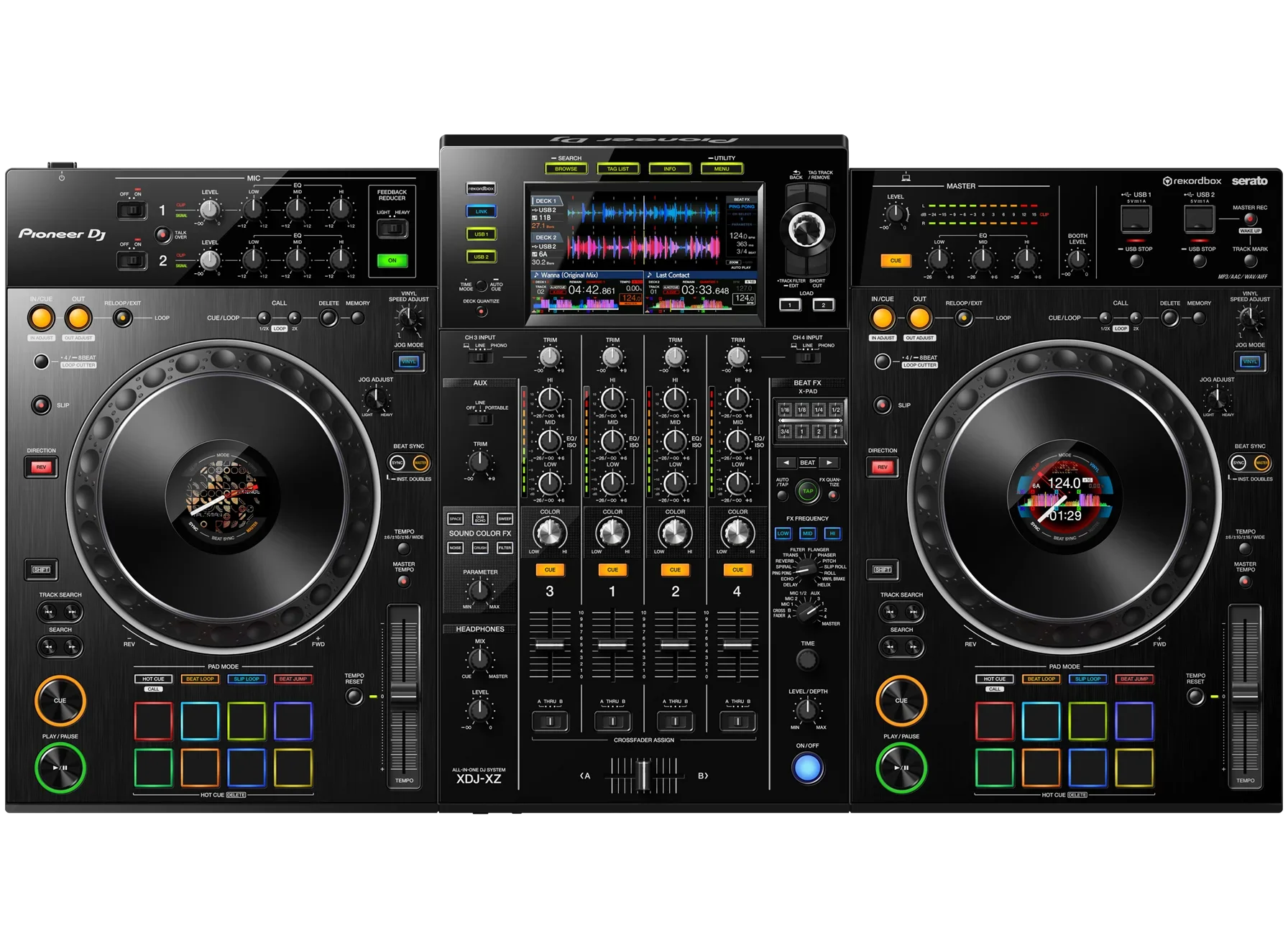 

100% лучшее предложение на профессиональный дисковый рекордер Pioneer DJ XDJ XZ DJ-контроллер